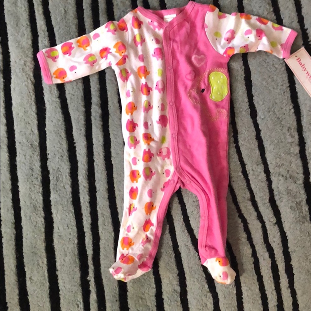 Baby Works Pajama Onsie - NWT - 0-3M
